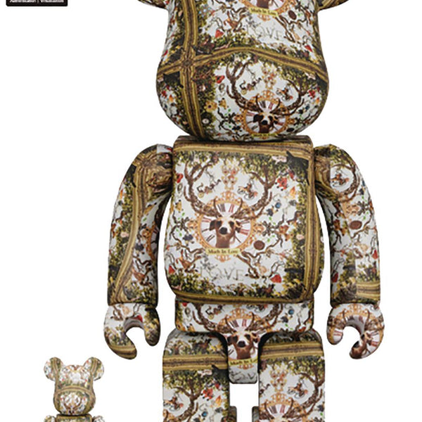 Medicom - Much In Love Bearbrick 100% and 400% 2 Pack