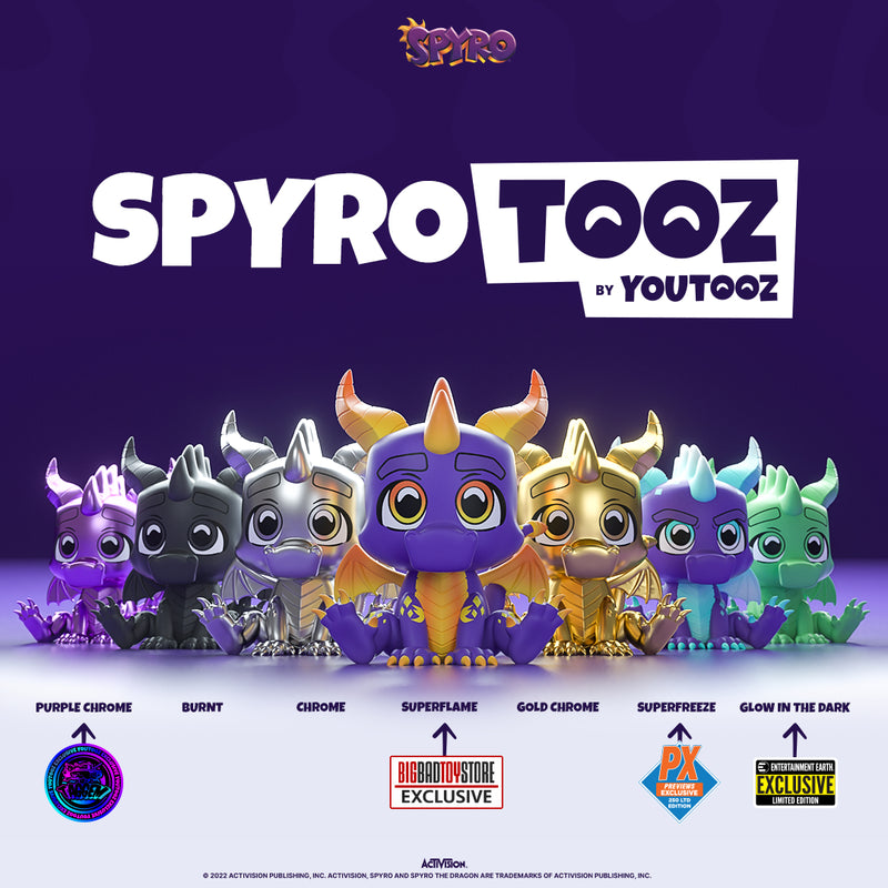 Youtooz - Spyro Superfreeze Vinyl Figure PX