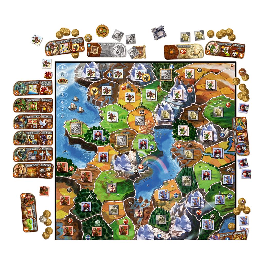 Small World Days Of Wonder Board Game