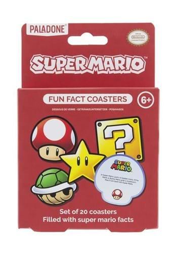 Super Mario Fun Fact Coasters