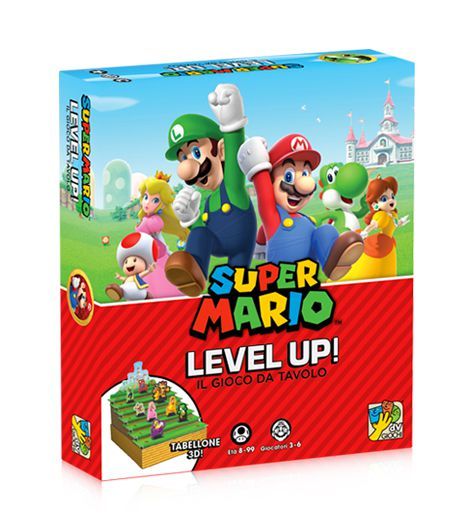 USAopoly Super Mario Level Up Board Game