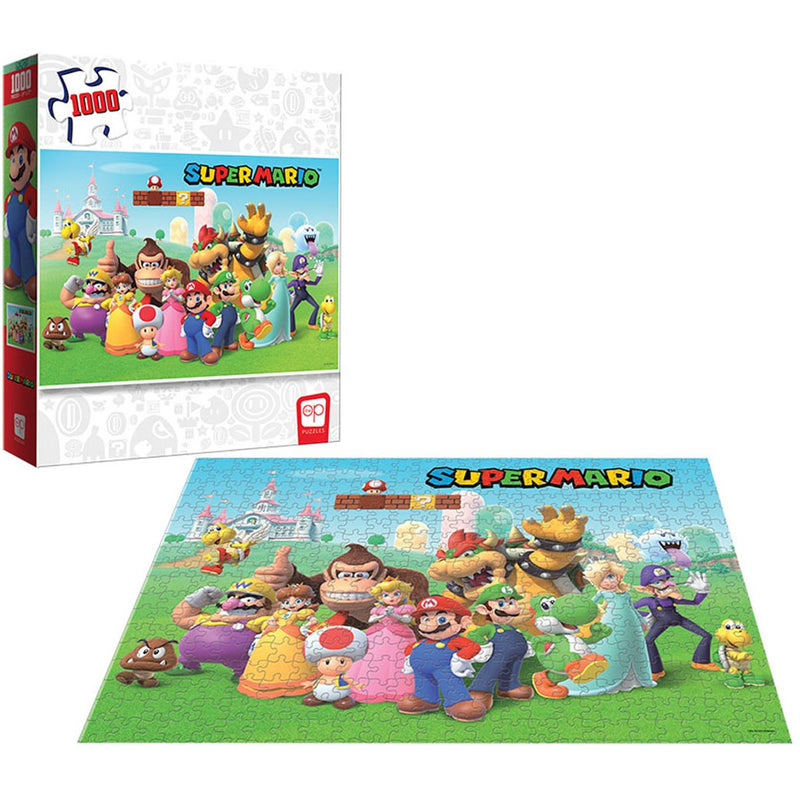 Super Mario Mushroom Kingdom 1000-Piece Puzzle