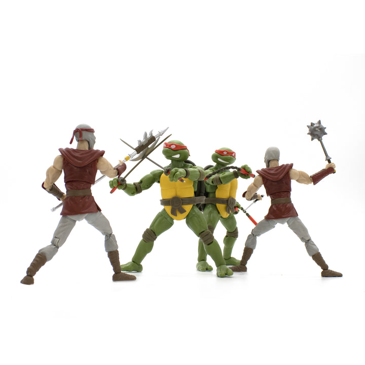 BST AXN Previews Exclusive TMNT Classic Comic 4 Piece Action Figure Box Set 1