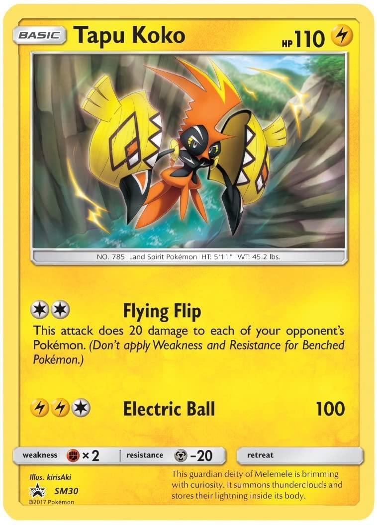 Pokemon TCG: Collection Box - Tapu Koko INTL Box - The Hobby Hub