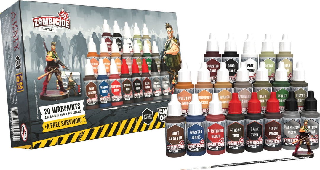 The Army Painter Warpaints: Zombicide 2nd Edition Paint Set