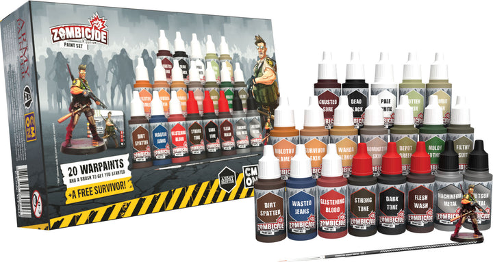 The Army Painter Warpaints: Zombicide 2nd Edition Paint Set