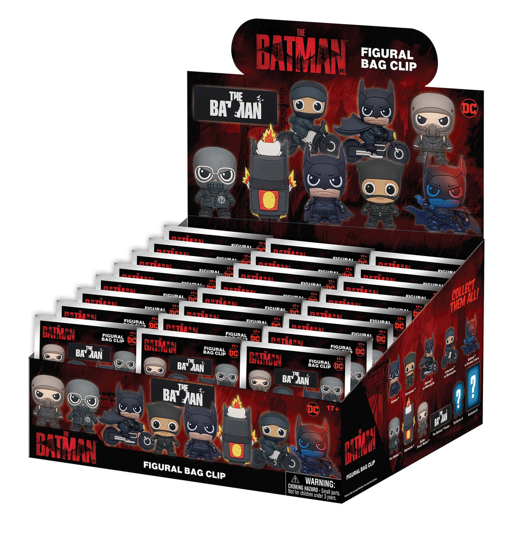 The Batman Movie Blind Bag - 3D Foam Bag Clip