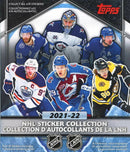 Topps 2021-22 NHL Sticker Collection Album