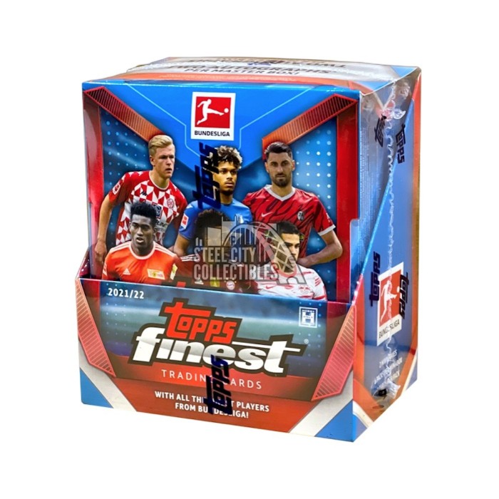 Topps 2022 Finest Bundesliga Soccer Hobby Box