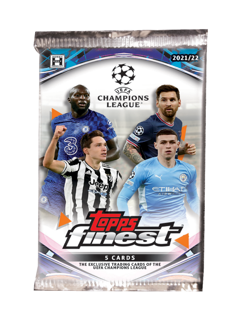 Topps 2022 Finest UEFA Champions League Hobby Mini Box