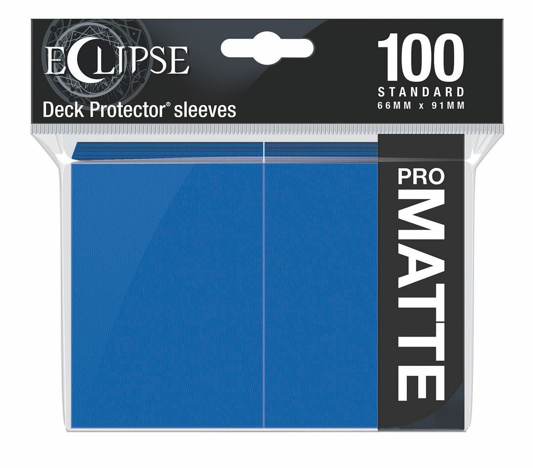 Ultra Pro Eclipse Matte Standard Sleeves: Pacific Blue