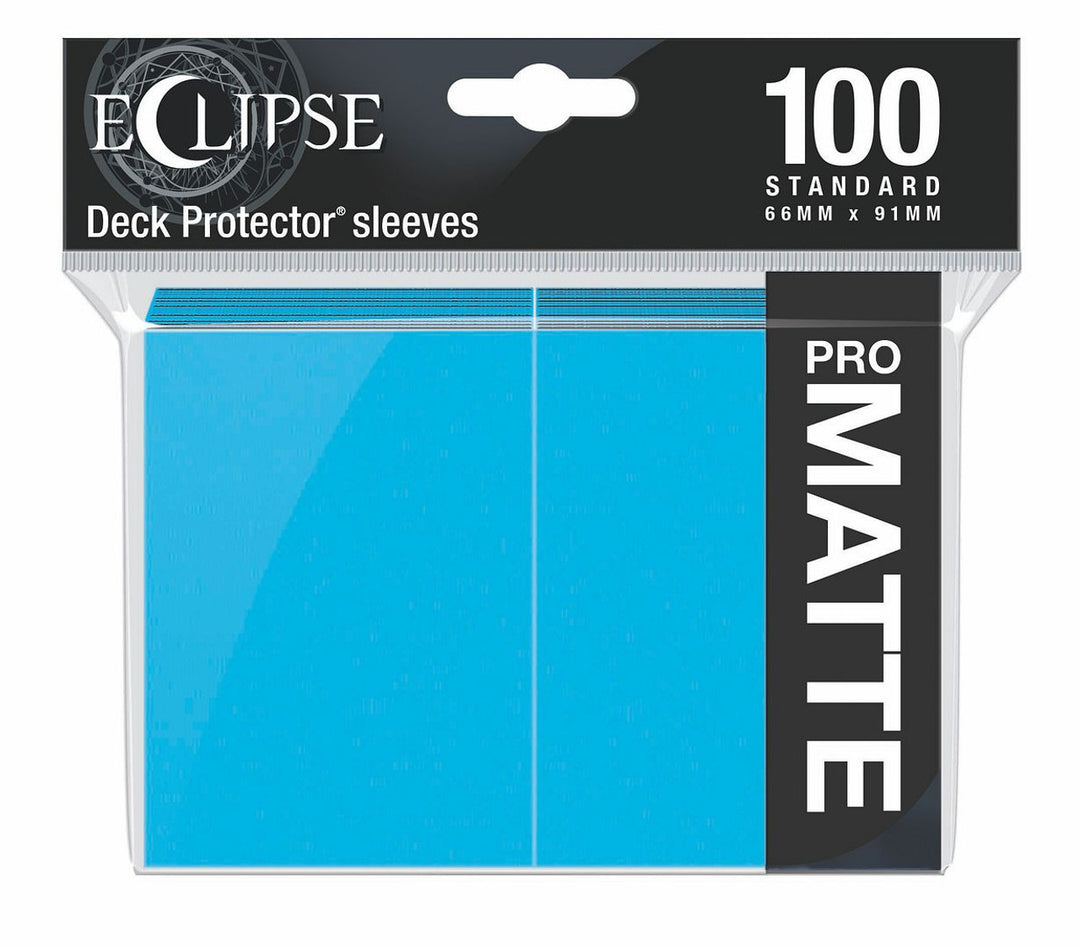 Ultra Pro Eclipse Matte Standard Sleeves: Sky Blue