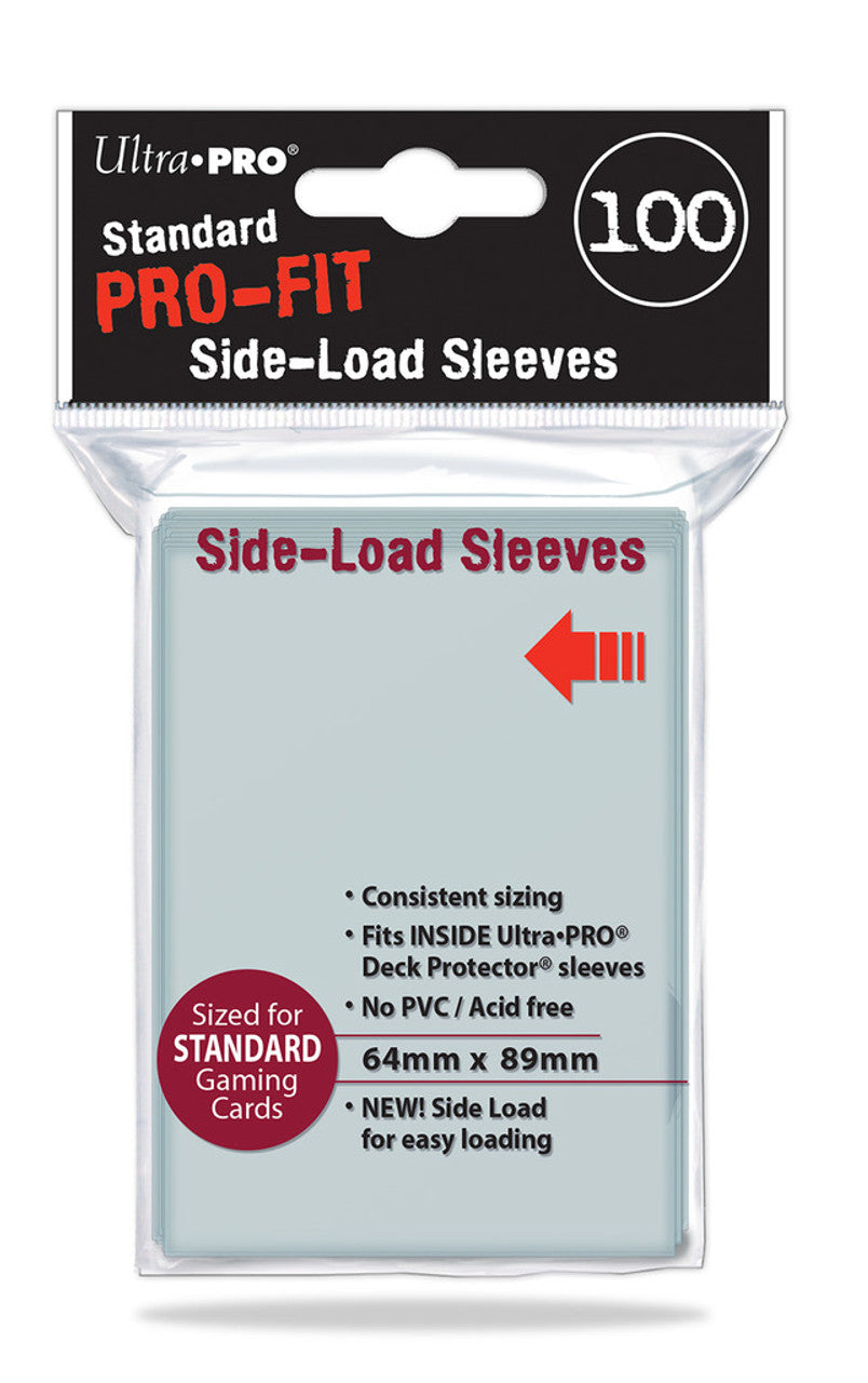 Ultra Pro PRO-Fit Side Load Sleeves Standard Size 100ct