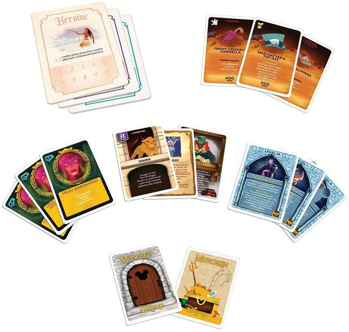 USAOPOLY Munchkin: Disney Card Game - The Hobby Hub