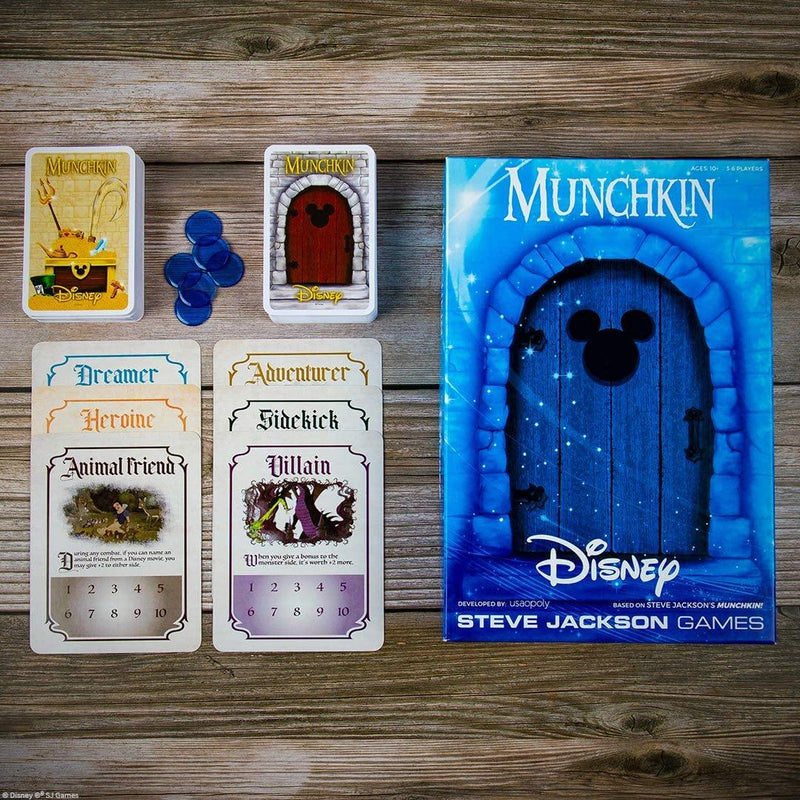 USAOPOLY Munchkin: Disney Card Game - The Hobby Hub