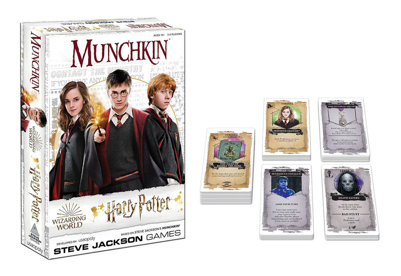 USAOPOLY Munchkin Harry Potter Card Game