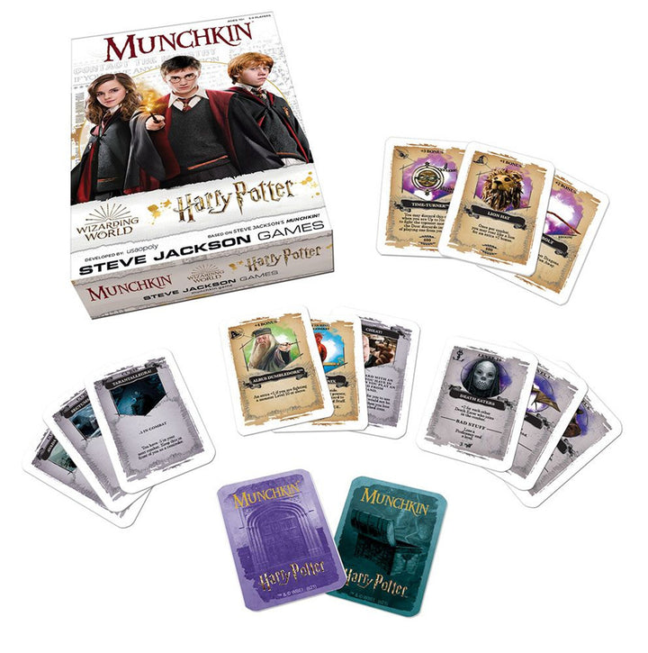 USAOPOLY Munchkin Harry Potter Card Game
