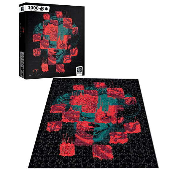 USAopoly: IT Chapter 2 - "Faces of Pennywise" 1000 Piece Puzzle