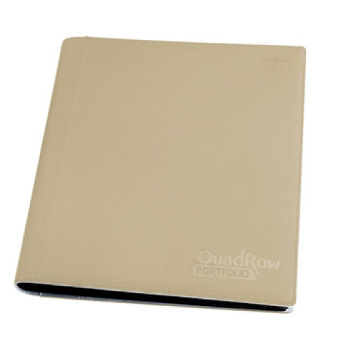 Ultimate Guard: 12-Pocket Quadrow Portfolio Xenoskin - Sand