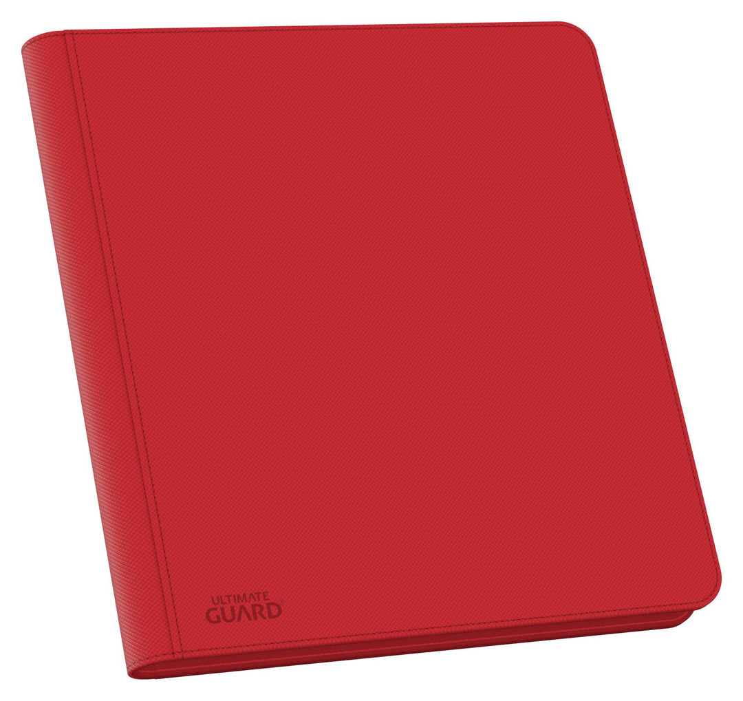 Ultimate Guard: 12-Pocket Quadrow Zipfolio Xenoskin - Red