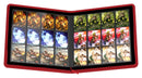 Ultimate Guard: 12-Pocket Quadrow Zipfolio Xenoskin - Red