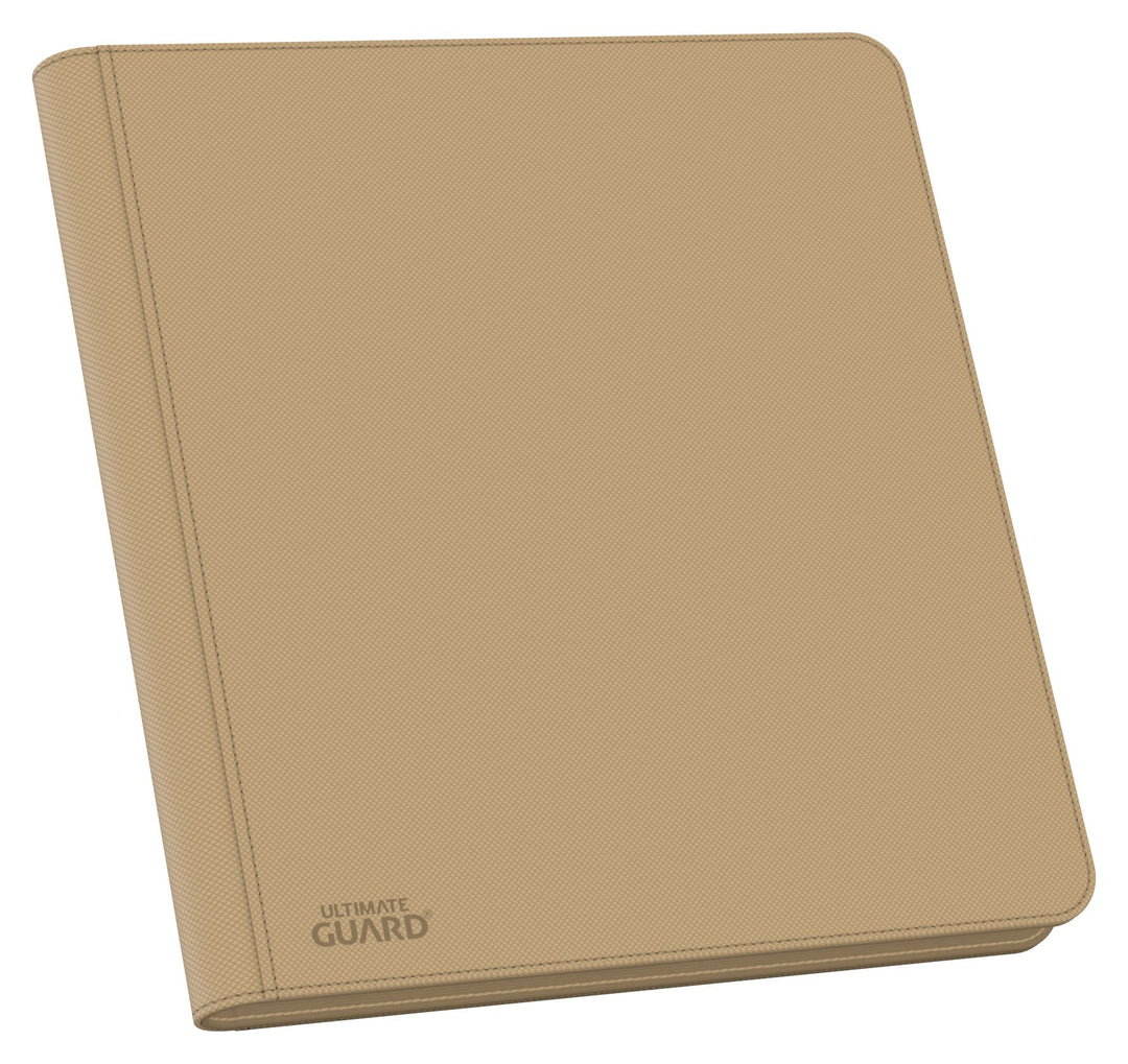 Ultimate Guard: 12-Pocket Quadrow Zipfolio Xenoskin - Sand