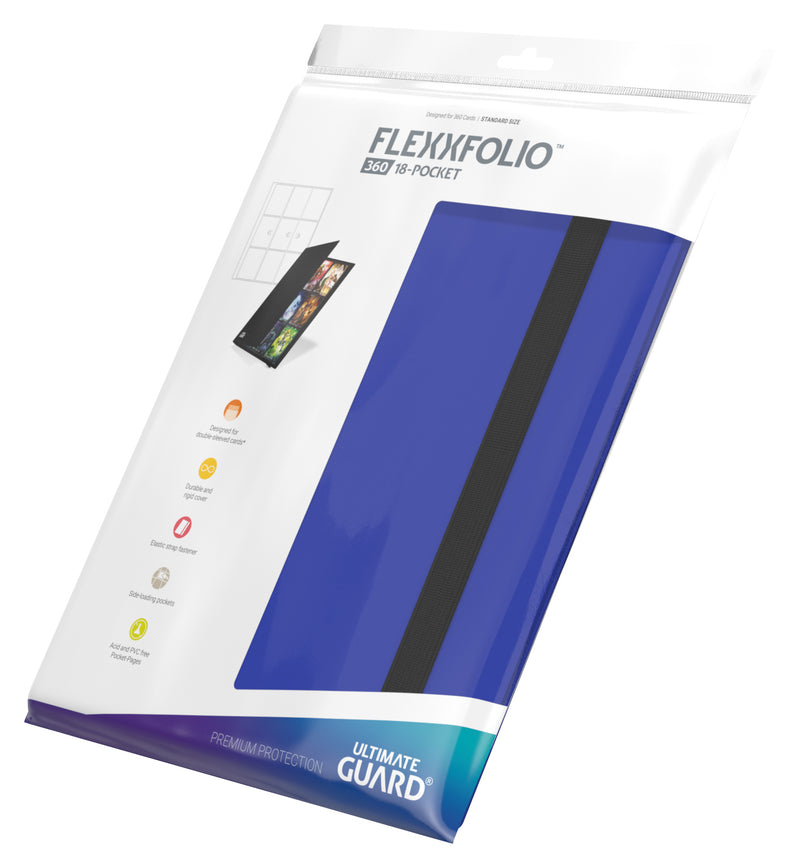 Ultimate Guard: 18-Pocket Flexxfolio 360 - Blue