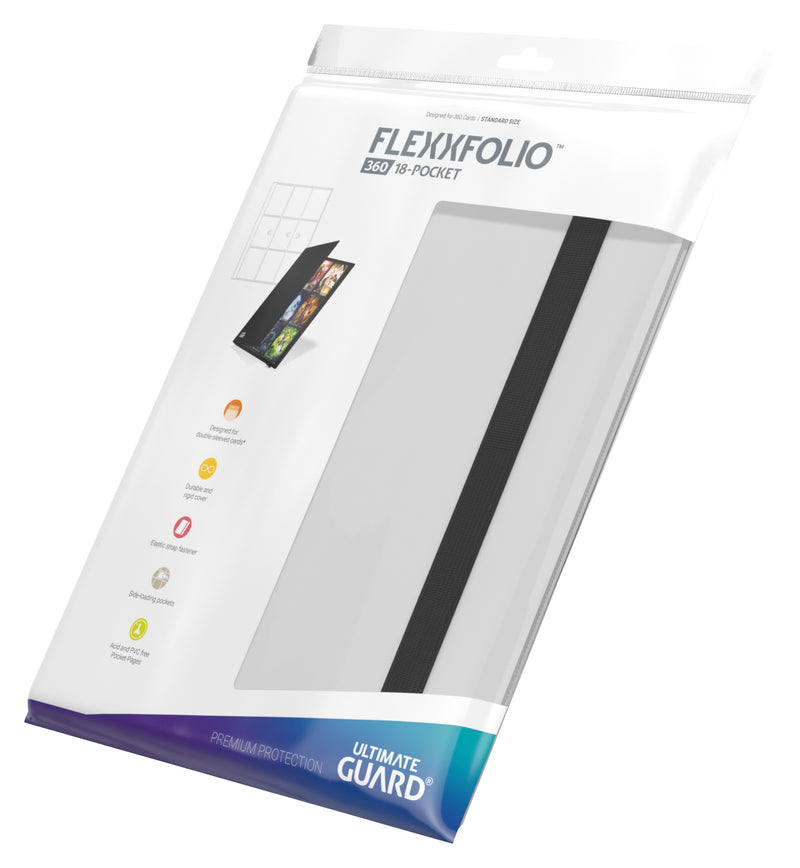 Ultimate Guard: 9-Pocket Flexxfolio 360 - White