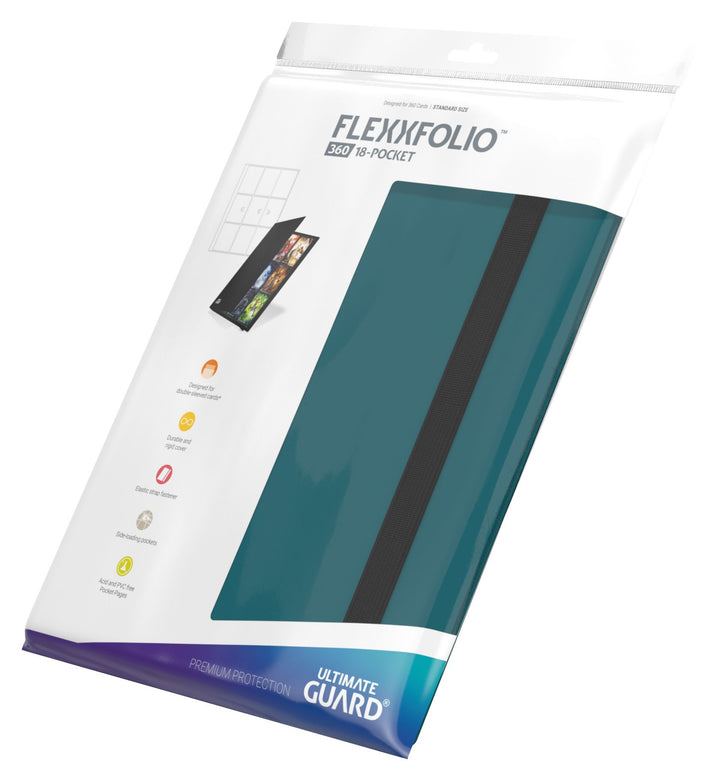 Ultimate Guard: 9 Pocket Flexxfolio 360 - Petrol