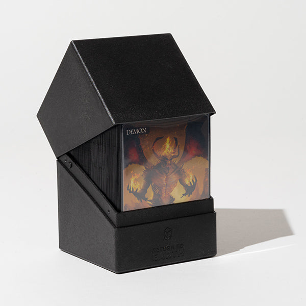 Ultimate Guard: Boulder 100+ Return To Earth Deck Box - Black