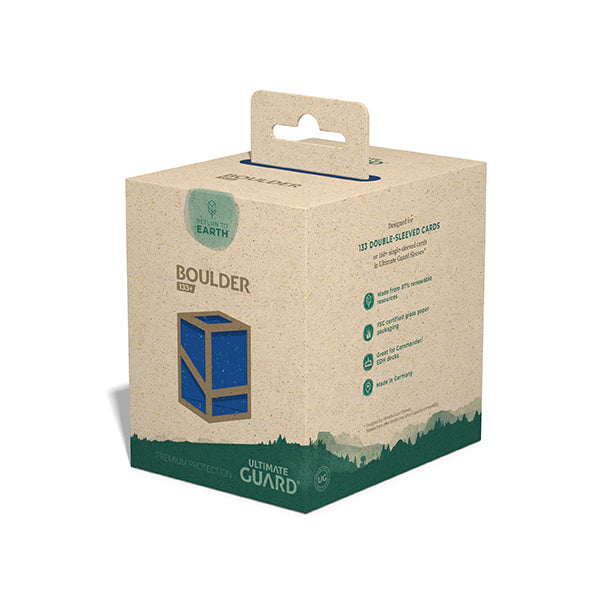 Ultimate Guard: Boulder 133+ Return To Earth Standard Deck Box - Blue