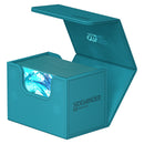 Ultimate Guard: Sidewinder 80+ Xenoskin Monocolor Deck Box - Petrol