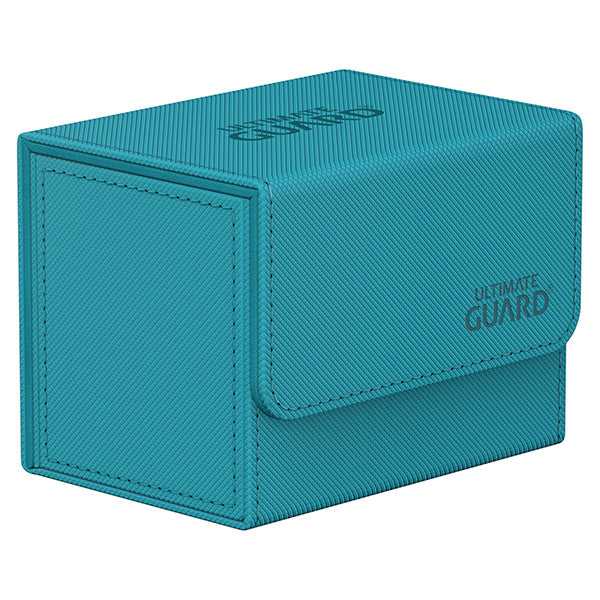 Ultimate Guard: Sidewinder 80+ Xenoskin Monocolor Deck Box - Petrol