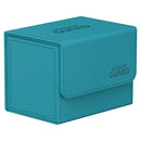 Ultimate Guard: Sidewinder 80+ Xenoskin Monocolor Deck Box - Petrol