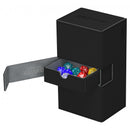 Ultimate Guard: Twin Flip'n'Tray 200+ XenoSkin - Monocolor Black