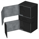 Ultimate Guard: Twin Flip'n'Tray 200+ XenoSkin - Monocolor Black
