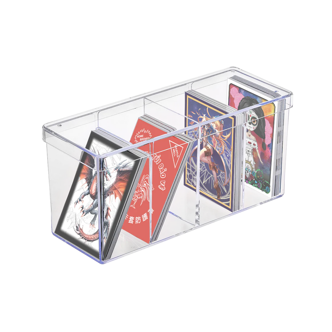 Ultra Pro: 4 Compartment Clear Storage Box