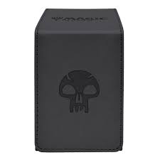 Ultra Pro: Magic the Gathering Alcove Flip Box - Swamp Black