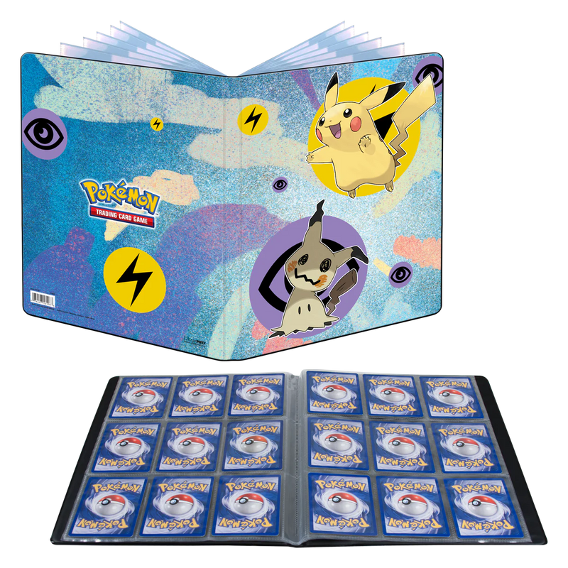 Ultra Pro: Pokemon 9-Pocket Portfolio Pikachu and Mimikyu