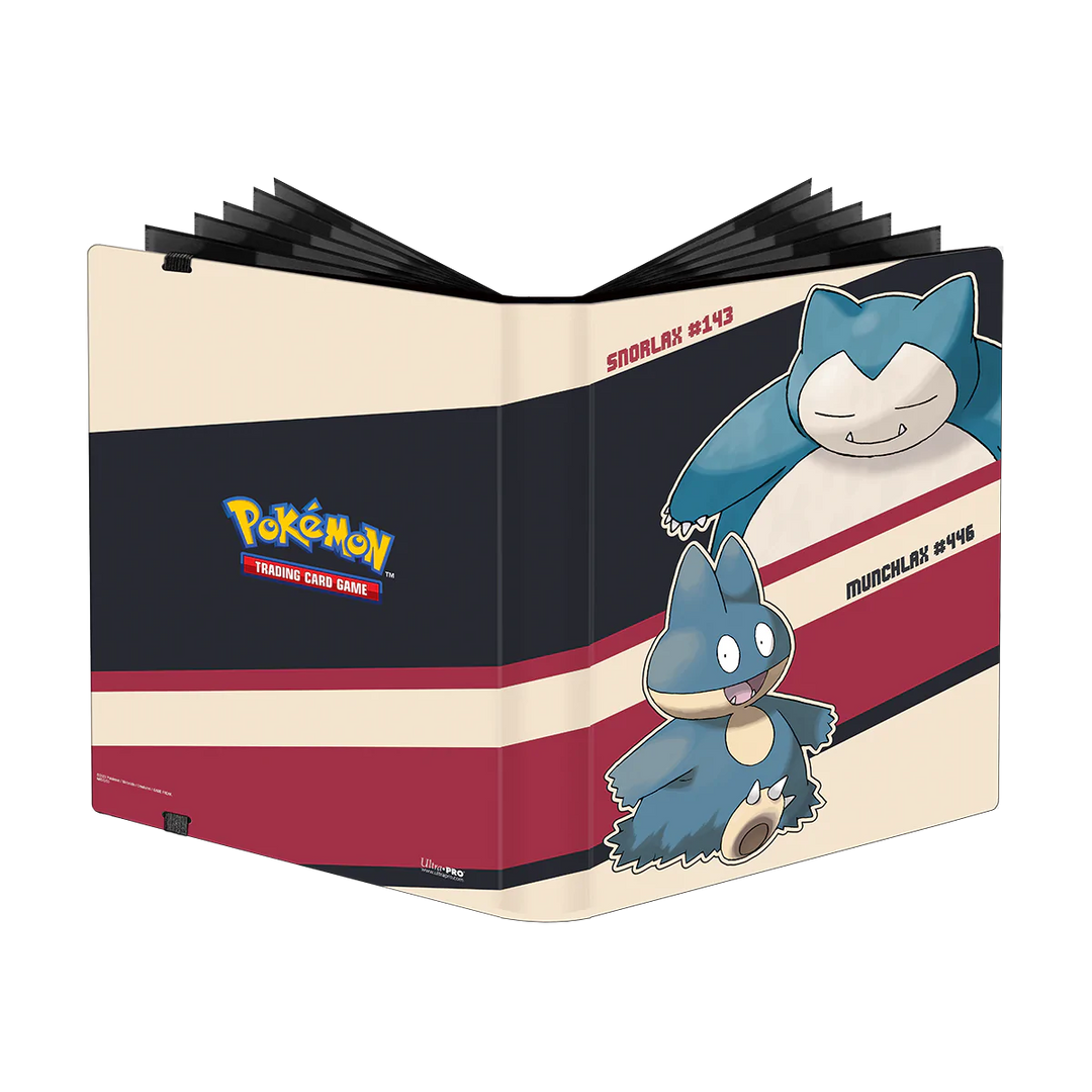 Ultra Pro: Pokemon Snorlax &amp; Munchlax 9-Pocket PRO Binder