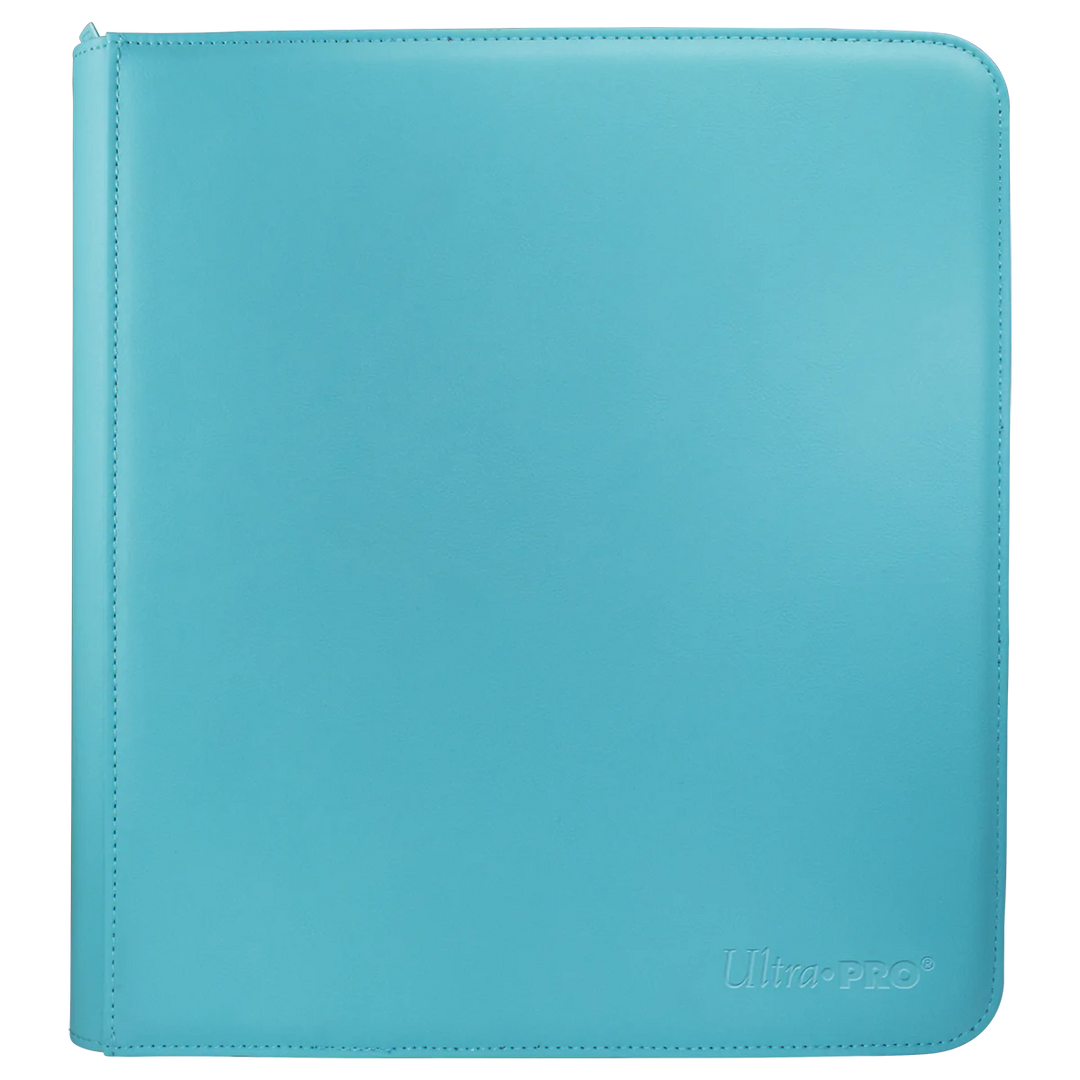 Ultra Pro Vivid 12-Pocket Zippered PRO Binder - Light Blue