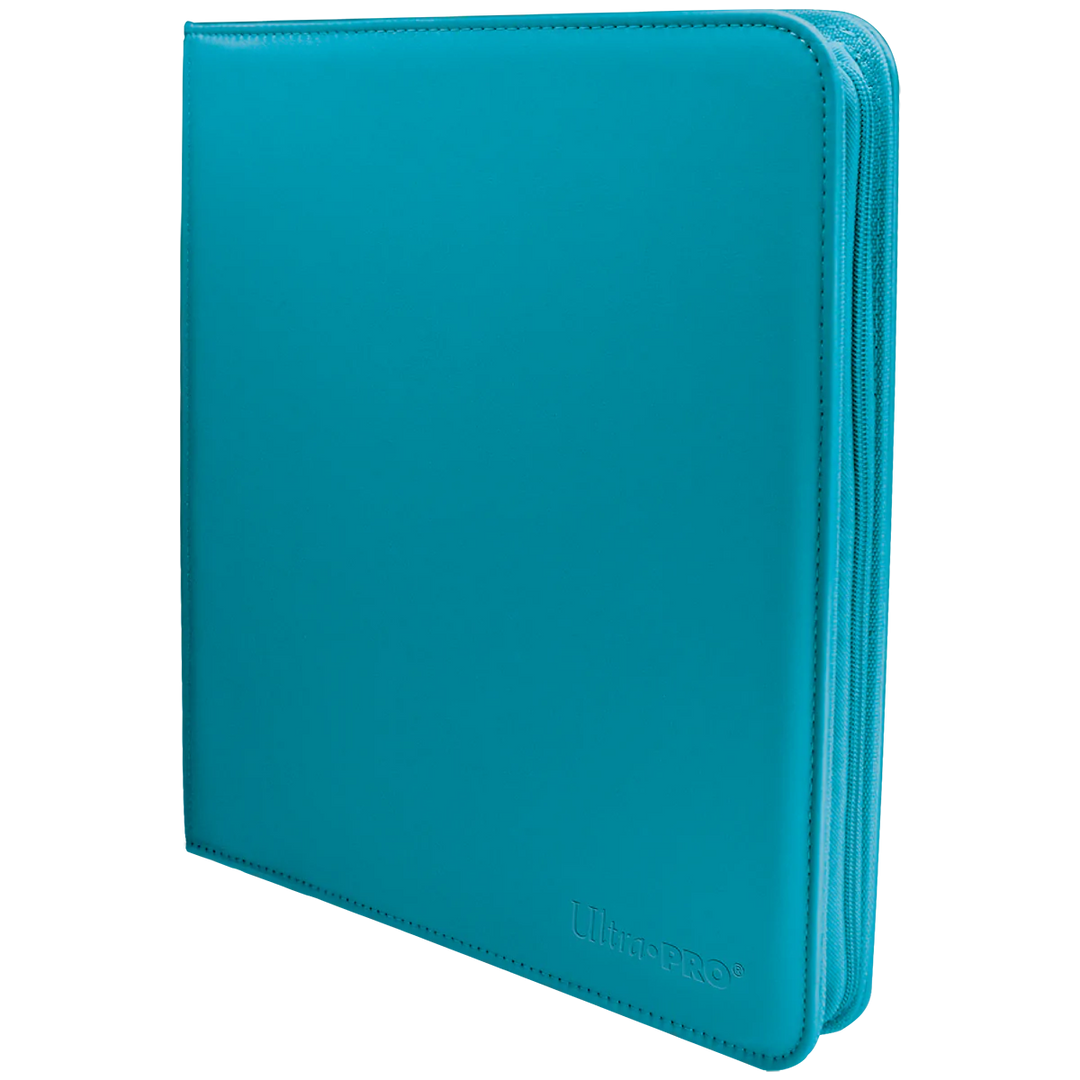 Ultra Pro Vivid 12-Pocket Zippered PRO Binder - Light Blue