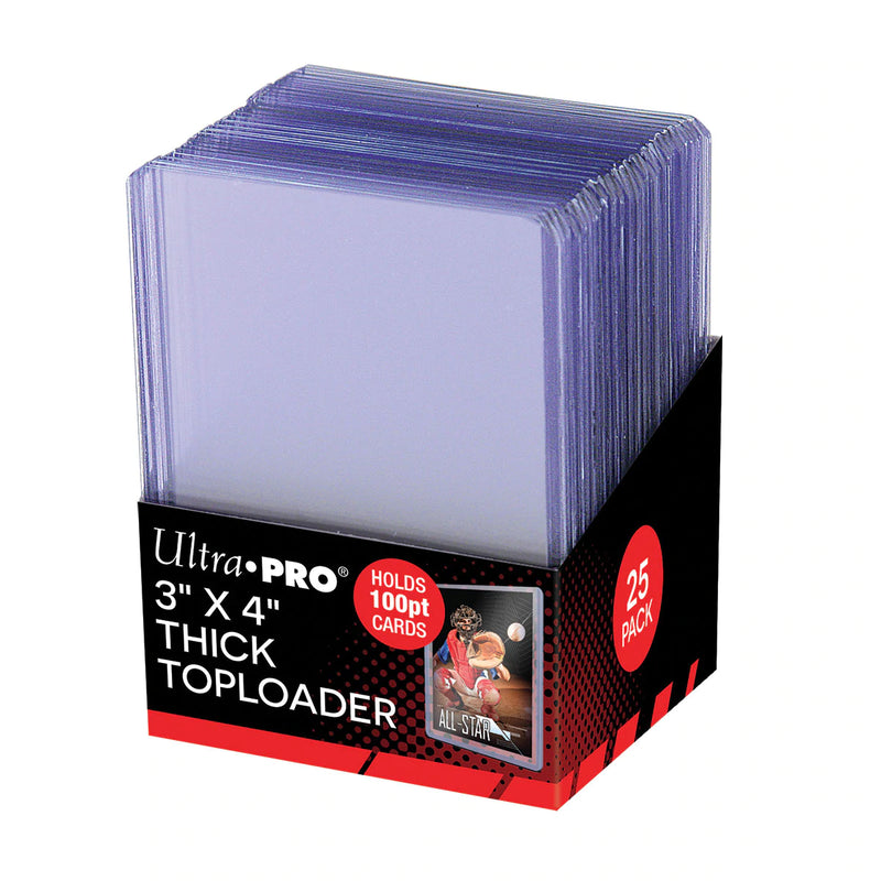 Ultra Pro 3 X 4 - Super Thick 100PT Toploader (25)