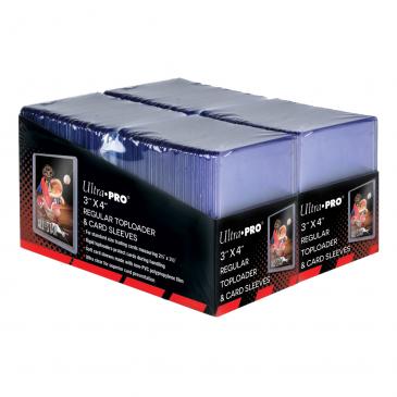 Ultra Pro 3" x 4" Regular Toploaders &amp; Card Sleeves (200ct)