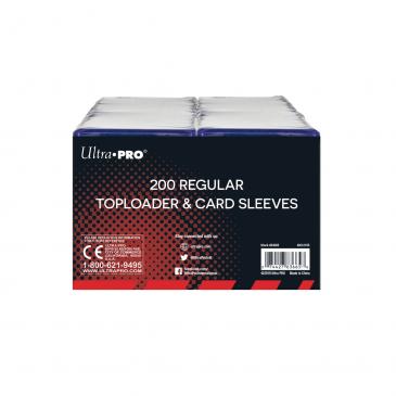 Ultra Pro 3" x 4" Regular Toploaders &amp; Card Sleeves (200ct)
