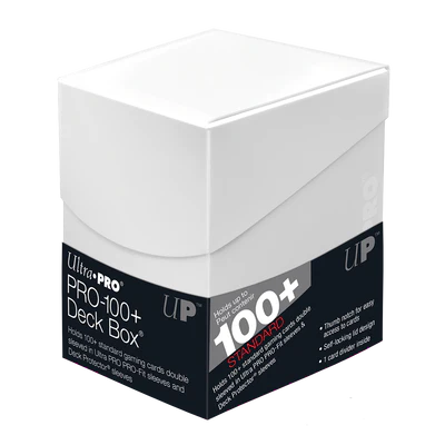 Ultra Pro Eclipse 100+ Deck Box - White