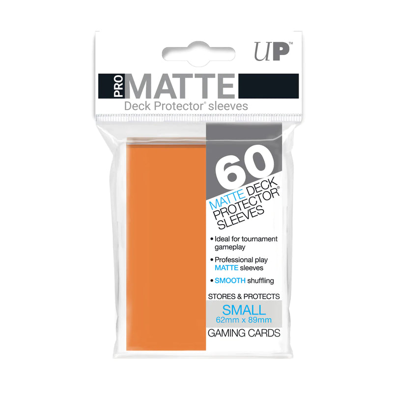 Ultra Pro PRO-Matte Japanese Size Sleeves Solid Orange (60ct)