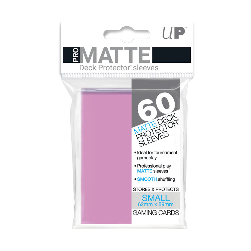 Ultra Pro PRO-Matte Japanese Size Sleeves Solid Pink (60ct)
