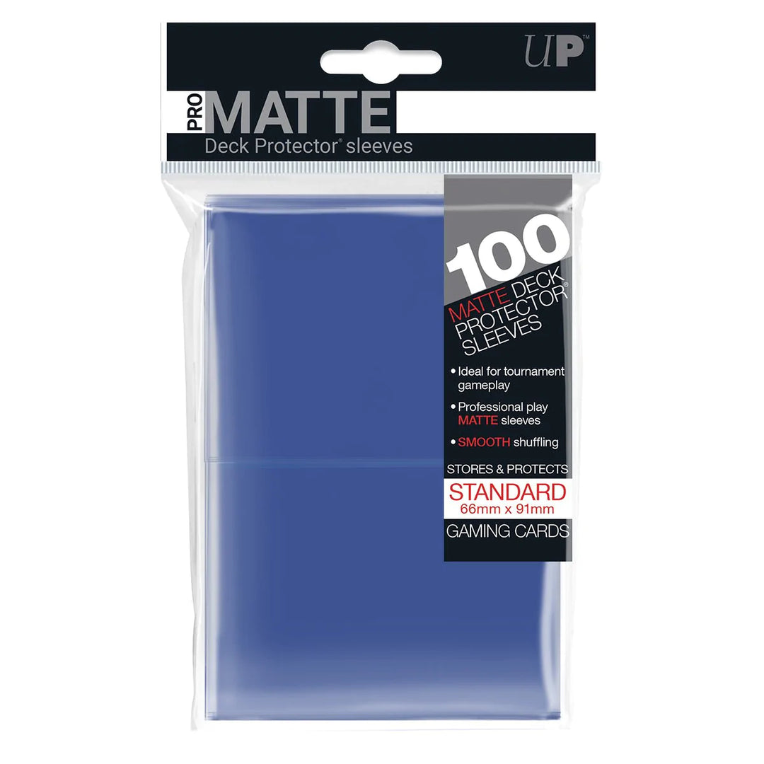 Ultra Pro PRO-Matte Solid Blue Standard Sleeves (100ct)