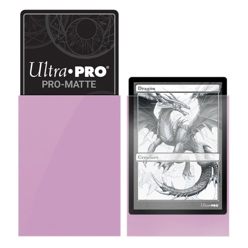 Ultra Pro PRO-Matte Standard Size Sleeves Pink (50ct)